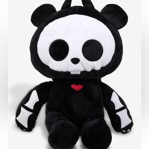 Skelanimals ChungKee Plush Backpack Hot Topic‎ Halloween Horror